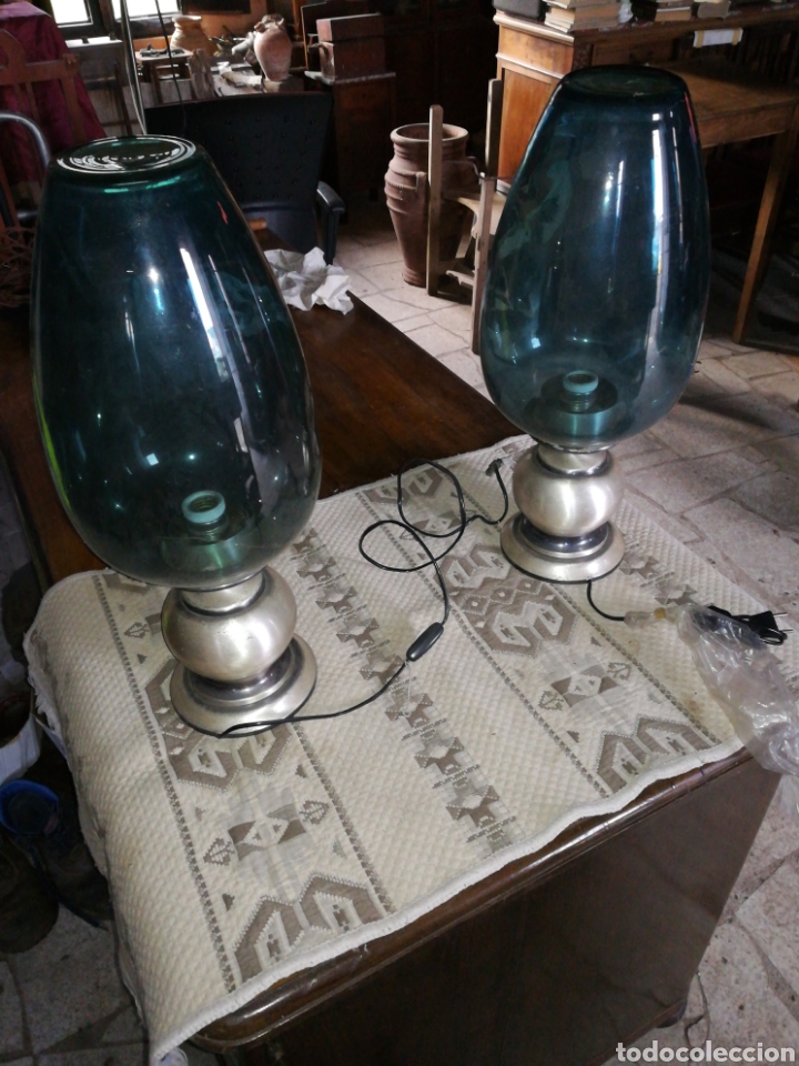 Antig&uuml;edades: Juego de lamparas a&ntilde;os 70 - Foto 1