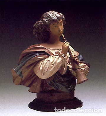 Antig&uuml;edades: REF: 01012107 &ldquo;BUSTO DONCELLA CON DULZAINA&rdquo; LLADR&Oacute; - Foto 1