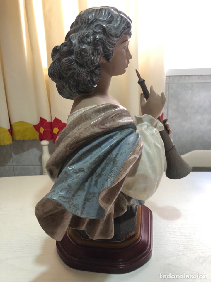 Antig&uuml;edades: REF: 01012107 &ldquo;BUSTO DONCELLA CON DULZAINA&rdquo; LLADR&Oacute; - Foto 8