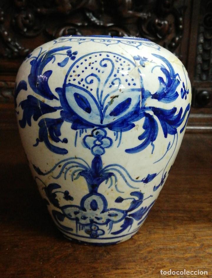 Antig&uuml;edades: CUENCO ANTIGUO FORMA OVALADA CURIOSO BOCA DE FORMA IRREGULAR - Foto 3