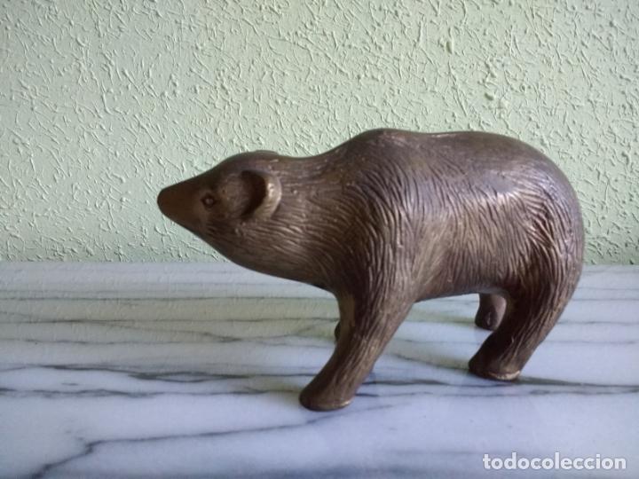 Antig&uuml;edades: Escultura Oso de Bronce - Foto 2