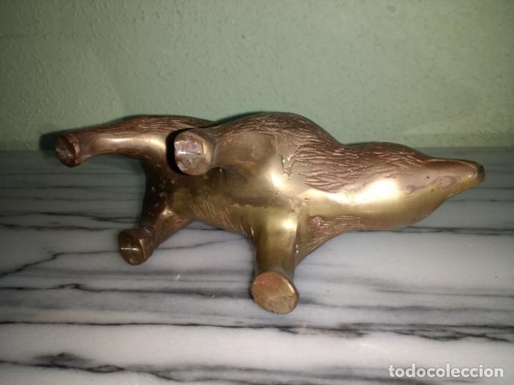 Antig&uuml;edades: Escultura Oso de Bronce - Foto 5