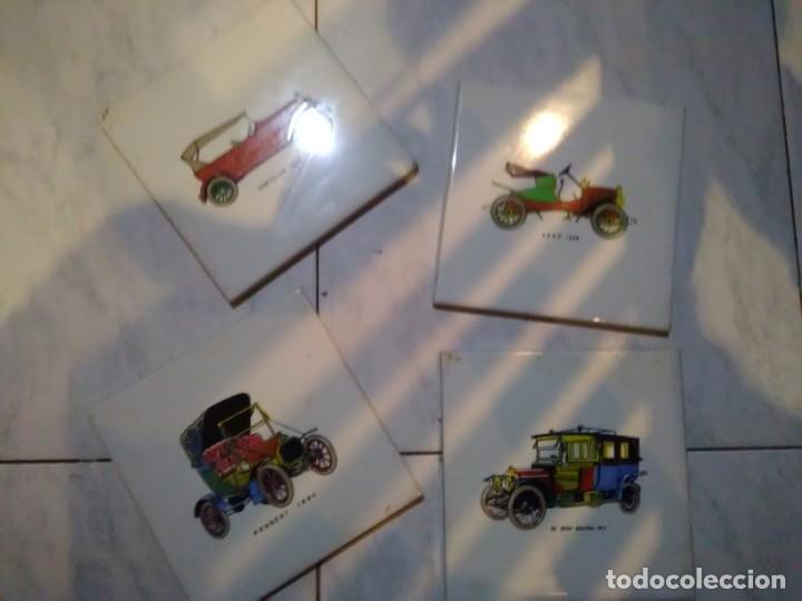 Antig&uuml;edades: Baldosas coches antiguos - Foto 1