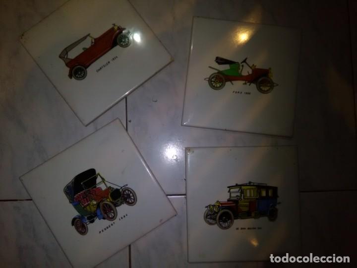 Antig&uuml;edades: Baldosas coches antiguos - Foto 2