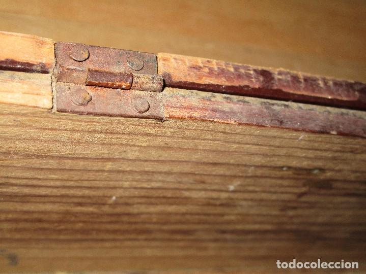 Antigüedades: arca madera muy antigua pequeña ideal para guardar antiguedades etc - Foto 15 - 231263685