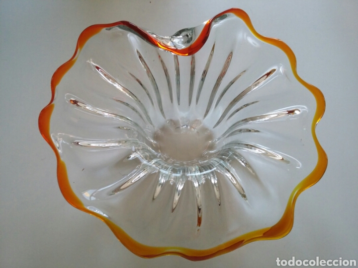 Antig&uuml;edades: Gran centro de mesa cristal de Murano - Foto 1