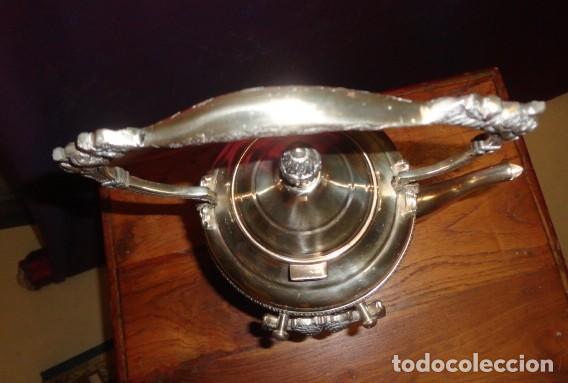 Antig&uuml;edades: Tetera, cafetera con mechero calentador - Foto 3