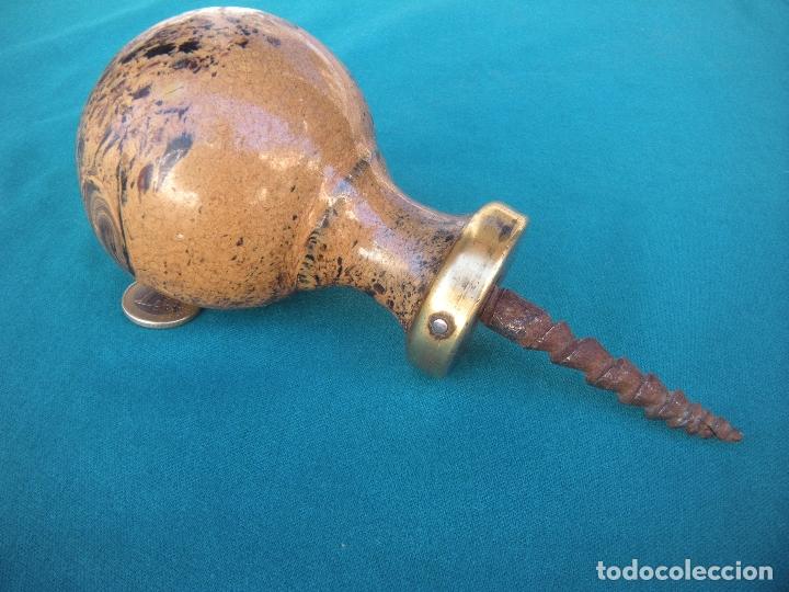 Antig&uuml;edades: BOLA POMO DE ESCALERA - Foto 3