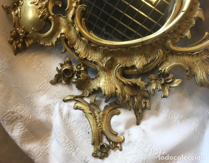Antig&uuml;edades: Cornucopia de bronce dorado rococ&oacute; - Foto 6