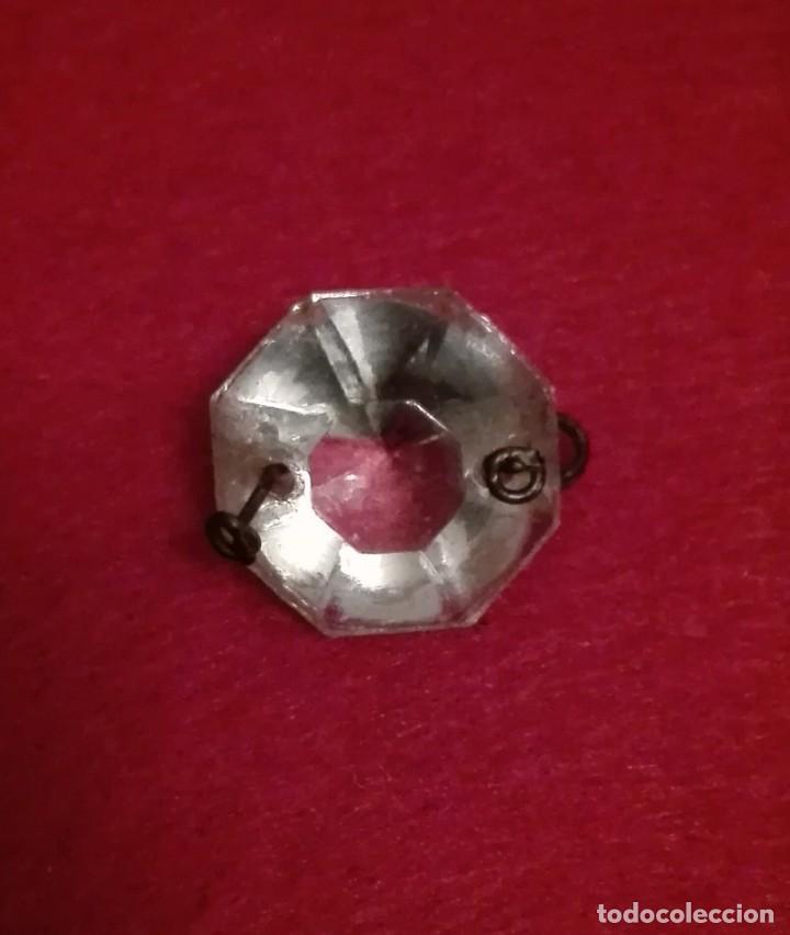 Antig&uuml;edades: Prisma colgante cristal FACETADO- l&aacute;mpara ara&ntilde;a