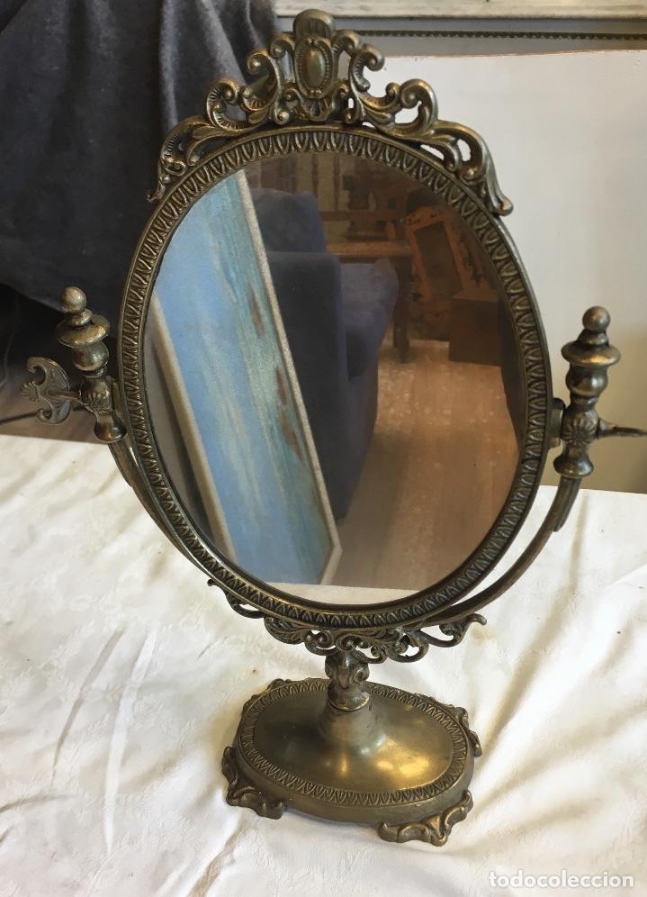 Antig&uuml;edades: Espejo de tocador en perfecto estado - Foto 1