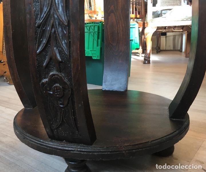 Antig&uuml;edades: Mesa circular a&ntilde;os 20 - Foto 3