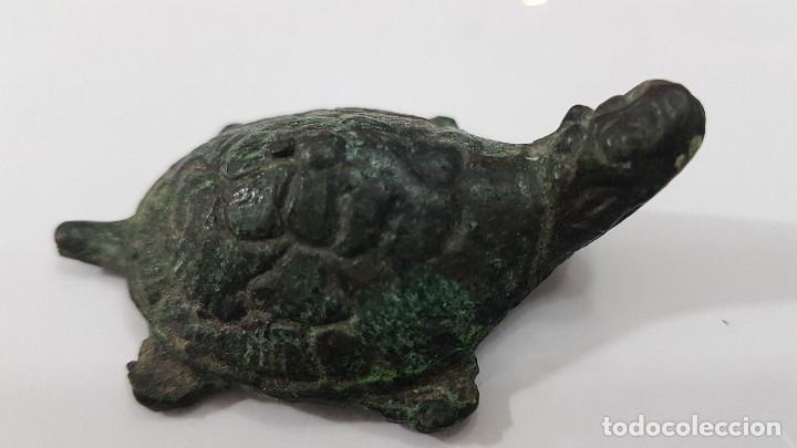 Antig&uuml;edades: TORTUGA DE BRONCE - Foto 1