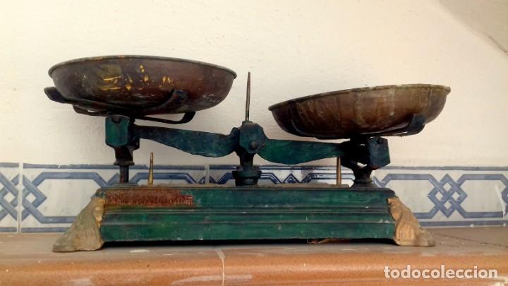 Antig&uuml;edades: BALANZA PESO EN BUEN ESTADO - Foto 2