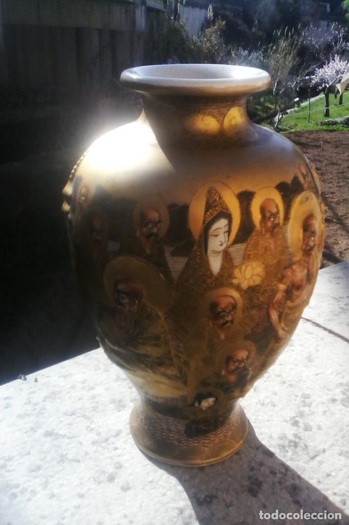 Antig&uuml;edades: JARRON JAPONES . - Foto 3