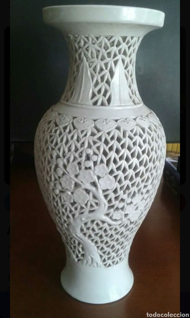 Antig&uuml;edades: Jarron chino porcelana - Foto 1