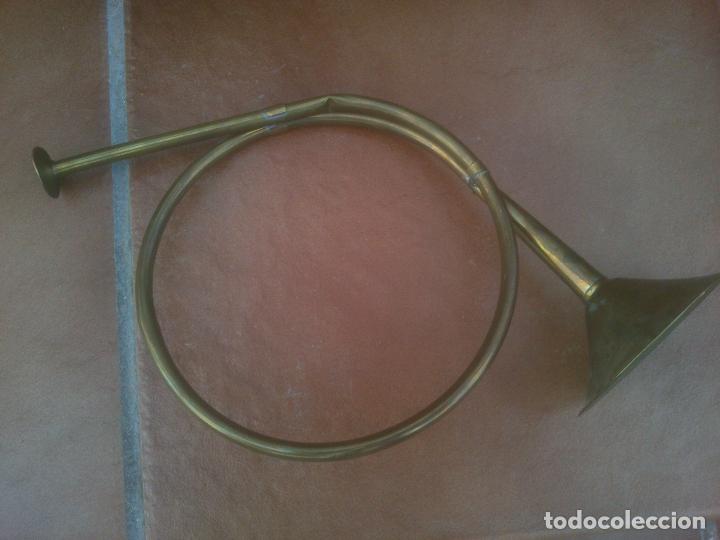 Antig&uuml;edades: TROMPETILLA CORNETA DECORACION - Foto 2