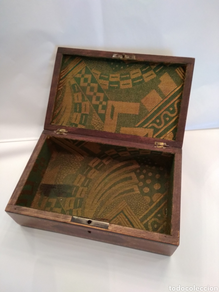 Antig&uuml;edades: Caja de taracea siglo XIX - Foto 10