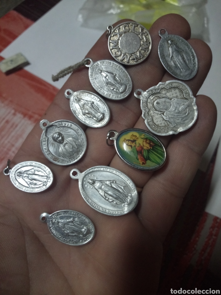 Antig&uuml;edades: LOTE DE MEDALLAS RELIGIOSAS - Foto 1
