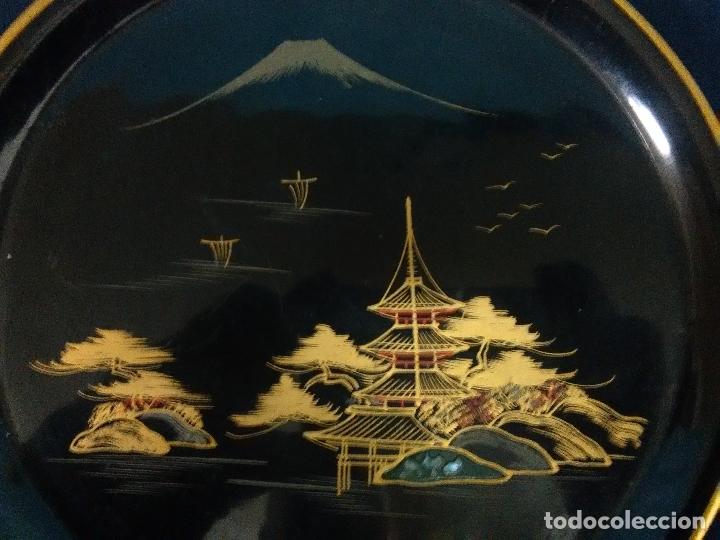 Antig&uuml;edades: PLATO LACA CHINA - Foto 2