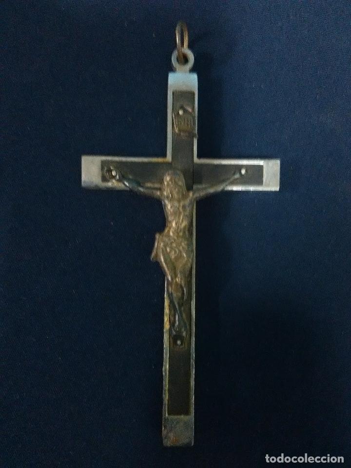 Antig&uuml;edades: CRUCIFIJO DE MONJA - Foto 1