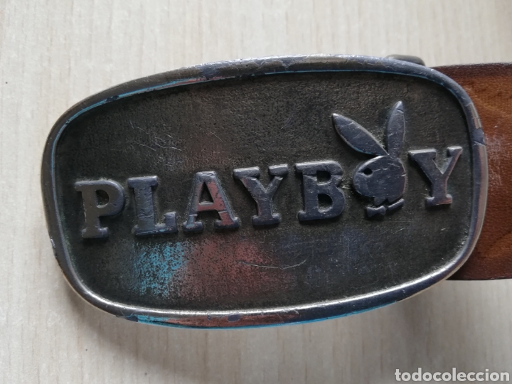 Antig&uuml;edades: Hebilla cintur&oacute;n Playboy - Foto 1