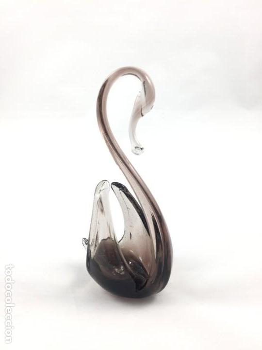 Antig&uuml;edades: CISNE CRISTAL MURANO - Foto 5