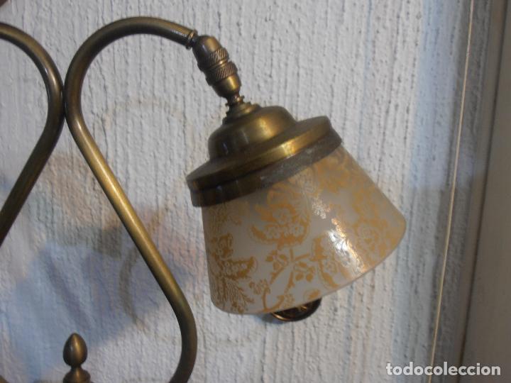 Antig&uuml;edades: LAMPARA CON DOS LUCES, MUY DECORATIVA - Foto 3
