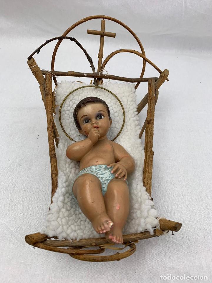 Antig&uuml;edades: NI&Ntilde;O JESUS EN SU CUNA - Foto 2