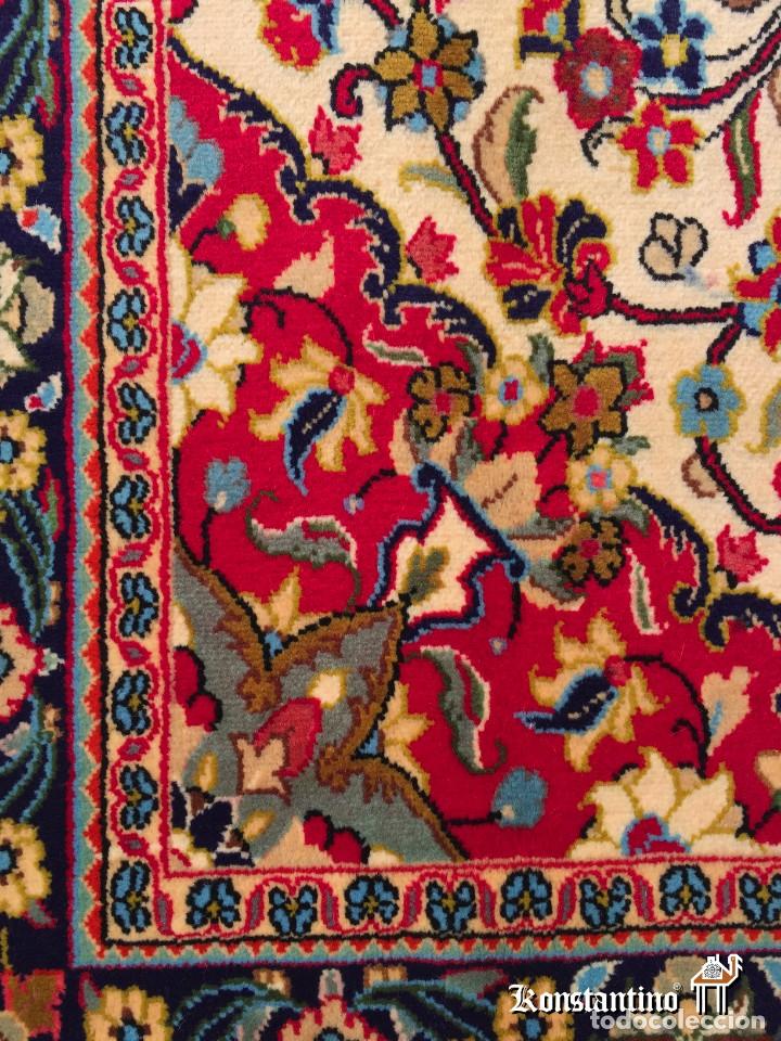 Antig&uuml;edades: Alfombra Goom old Ir&aacute;n - Foto 4