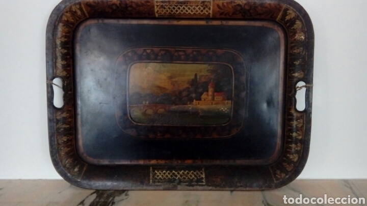 Antig&uuml;edades: Bandeja antigua - Foto 1