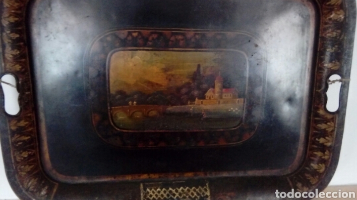 Antig&uuml;edades: Bandeja antigua - Foto 2