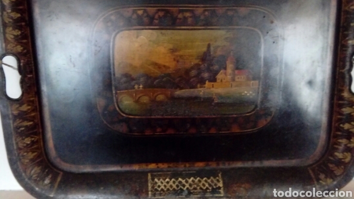 Antig&uuml;edades: Bandeja antigua - Foto 3