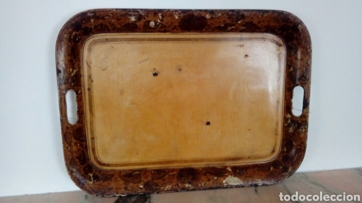 Antig&uuml;edades: Bandeja antigua - Foto 2