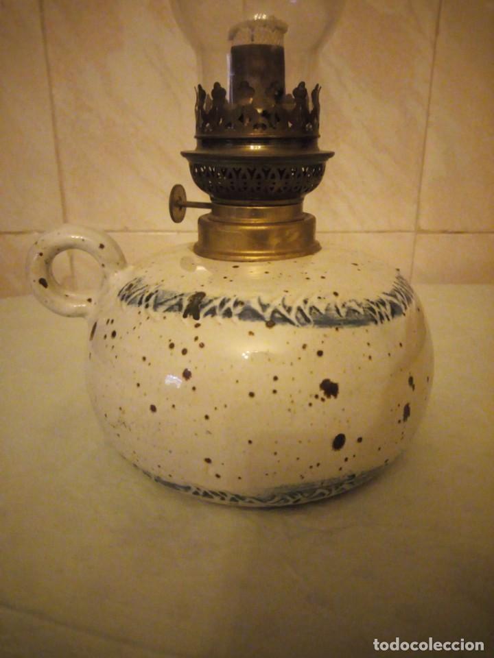 Antig&uuml;edades: Antiguo quinque de cer&aacute;mica . - Foto 4