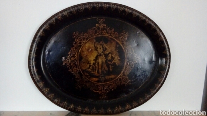 Antig&uuml;edades: Bandeja antigua - Foto 1