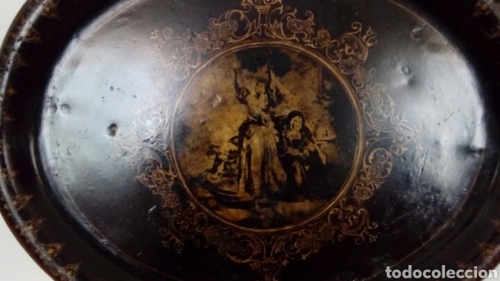 Antig&uuml;edades: Bandeja antigua - Foto 3