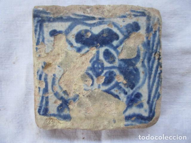 Antig&uuml;edades: azulejo Gotico siglo XV - Foto 1