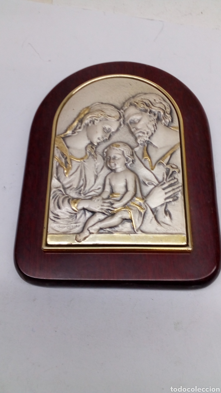 Antig&uuml;edades: Figura religiosa del plata - Foto 1