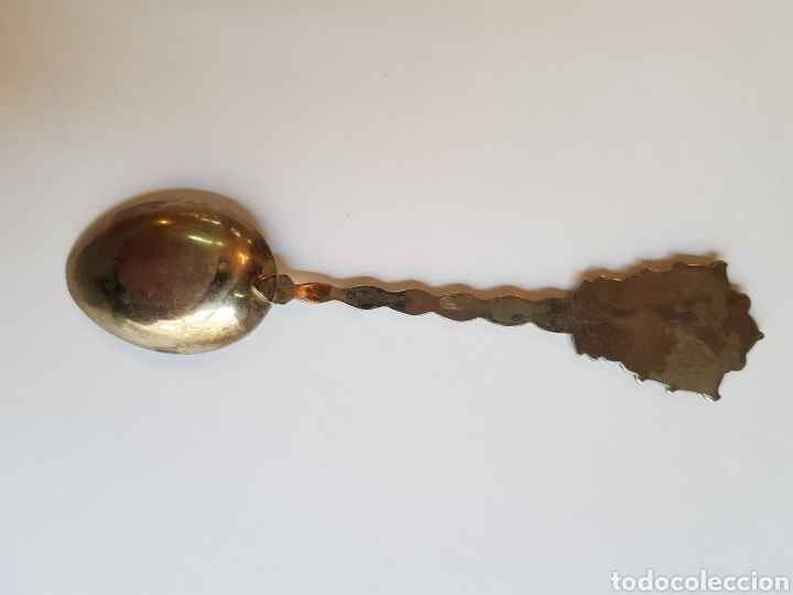 Antig&uuml;edades: ANTIGUA CUCHARILLA DE PLATA SANTANDER - Foto 3