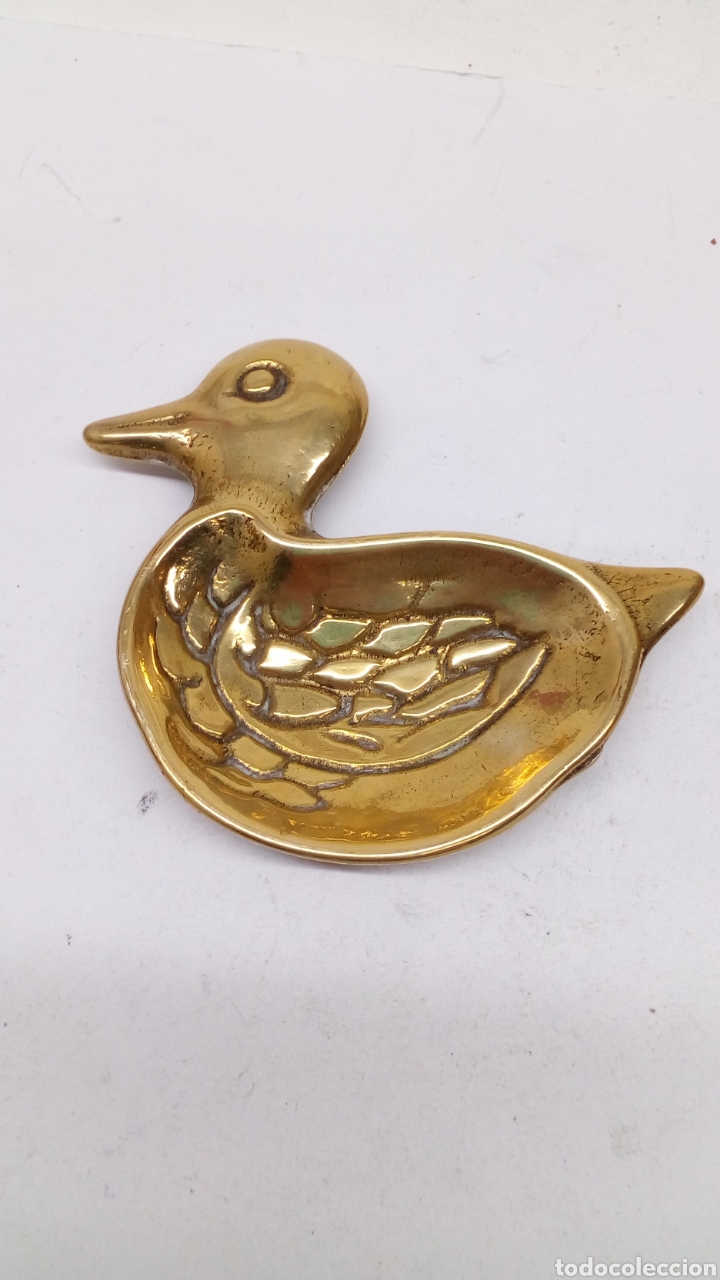 Antig&uuml;edades: Figura de bronce modelo pato - Foto 1