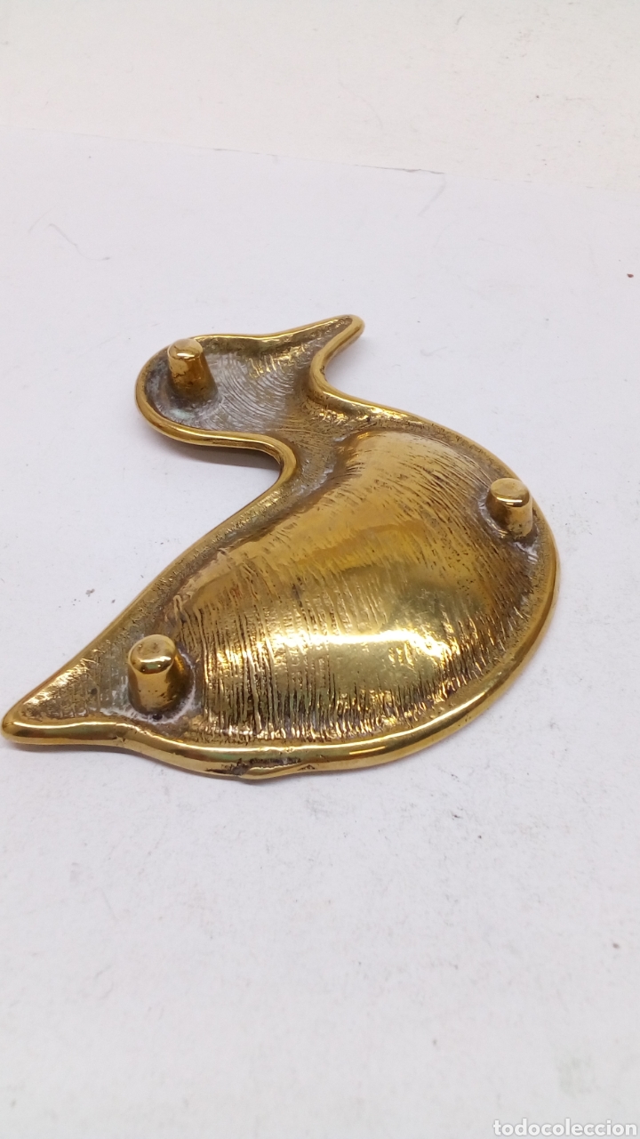 Antig&uuml;edades: Figura de bronce modelo pato - Foto 2