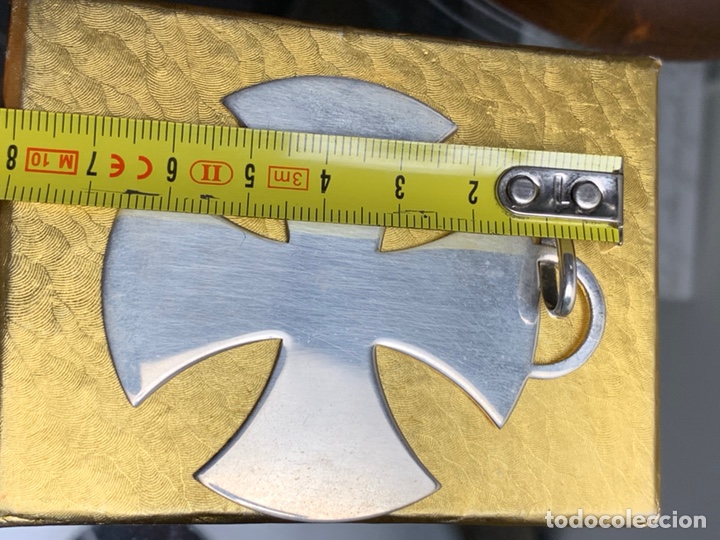 Antig&uuml;edades: Cruz Pectoral de plata - Foto 6
