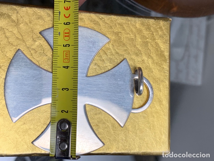 Antig&uuml;edades: Cruz Pectoral de plata - Foto 7