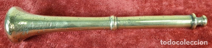 Antig&uuml;edades: ALMIREZ DE BRONCE. MANO DE BRONCE. SIGLO XIX. - Foto 8