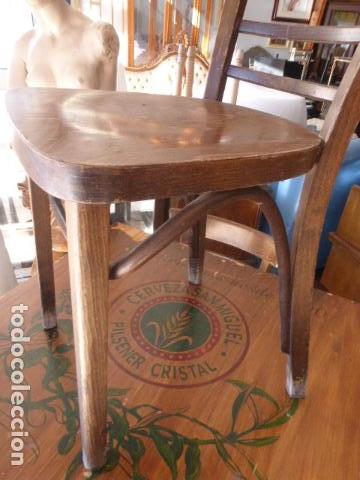 Antig&uuml;edades: SILLA DE MADERA ESTILO TONET - Foto 2