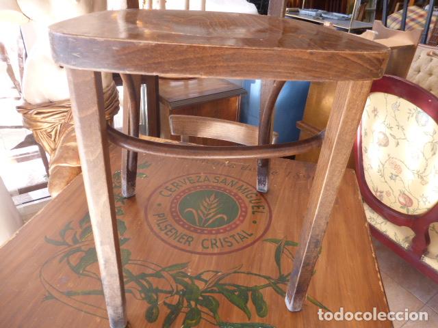 Antig&uuml;edades: SILLA DE MADERA ESTILO TONET - Foto 4