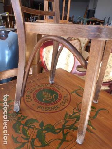 Antig&uuml;edades: SILLA DE MADERA ESTILO TONET - Foto 5