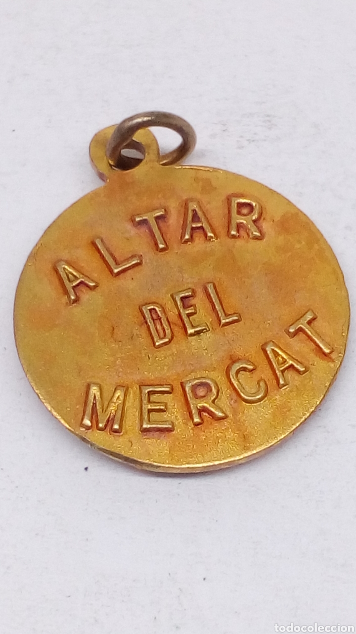 Antig&uuml;edades: Medalla religiosa altar del mercat - Foto 2