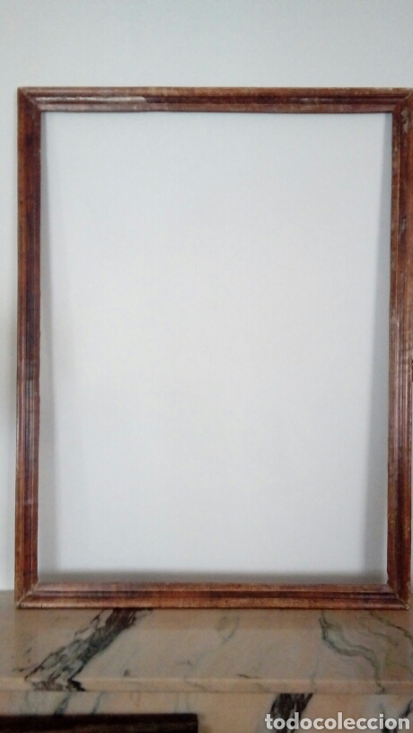 Antig&uuml;edades: Marco antiguo plata corlada - Foto 1